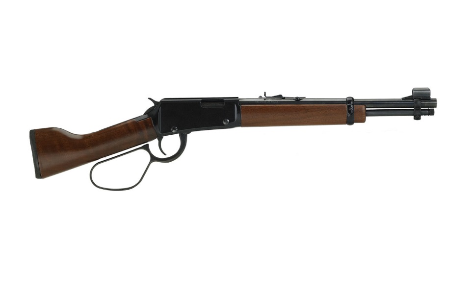 HENRY H001ML22M MARE'S LEG 22 WMR 8+1 SHOT 12.88" BLUED STEEL BARREL, BLUED STEEL GROOVED RECEIVER,  AMERICAN WALNUT STRAIGHT GRIP