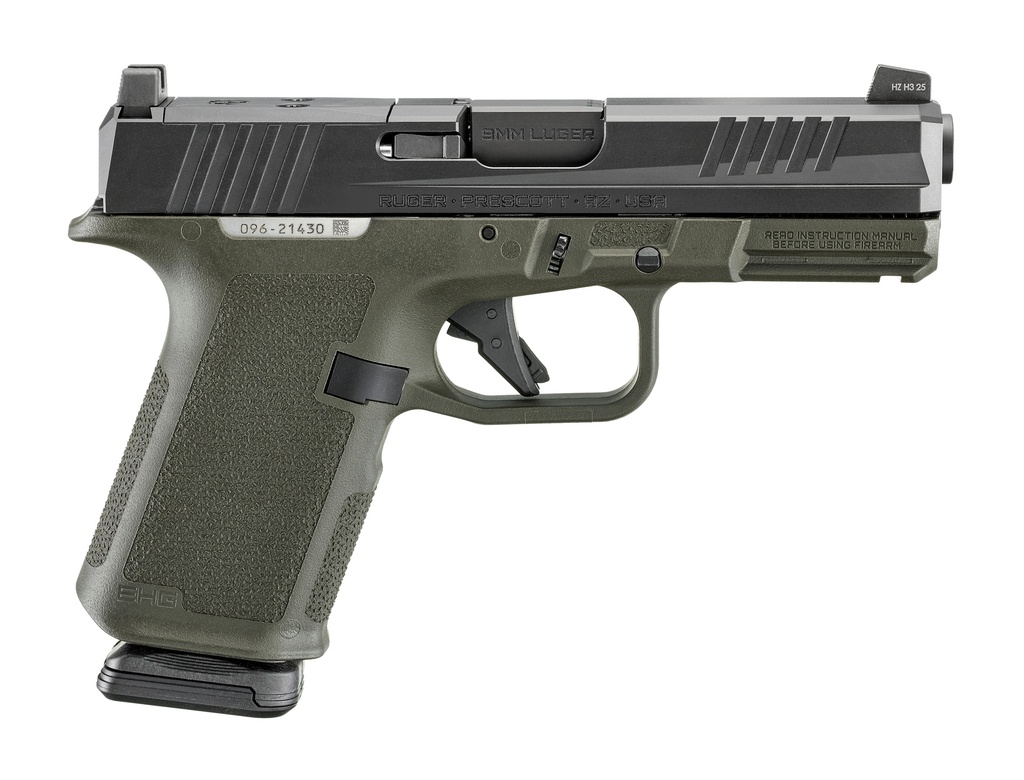 RUG 19427 RXM       9MM 4          MAGPUL ODG  15R