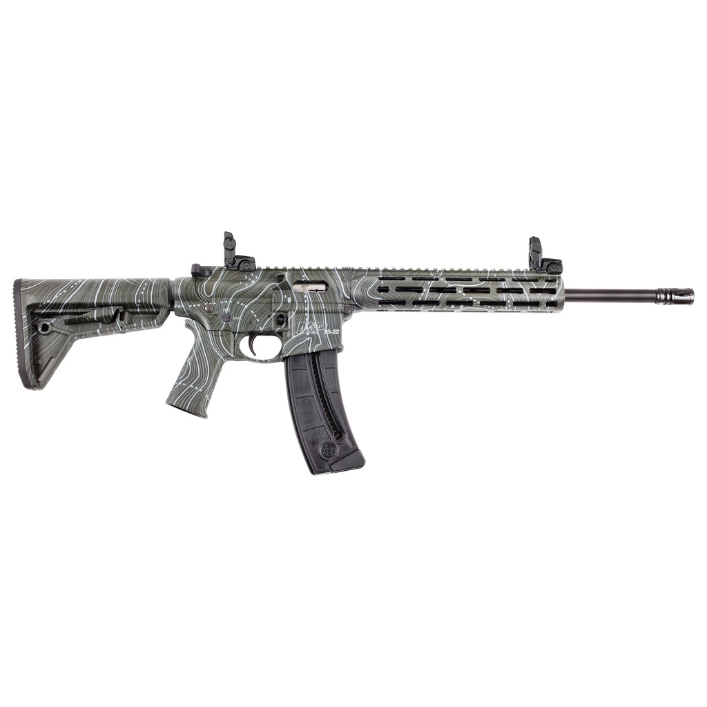 S&W M&P15-22 SPRT 14469 22LR MOE   16.5 25R ODGTOP