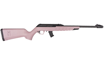 DERYA FIREARMS TM22.STAN.PINK.18 TM22 STANDARD FULL SIZE 22 LR 10+1 18" BLACK TARGET BARREL, BLACK ANODIZED ALUMINUM RECEIVER W/PICATINNY RAIL, PINK ADJUSTABLE POLYMER STOCK
