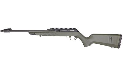 DERYA FIREARMS TM22.STAN.ODG.18 TM22 STANDARD FULL SIZE 22 LR 10+1 18" BLACK TARGET BARREL, BLACK ANODIZED ALUMINUM RECEIVER W/PICATINNY RAIL, OD GREEN ADJUSTABLE POLYMER STOCK