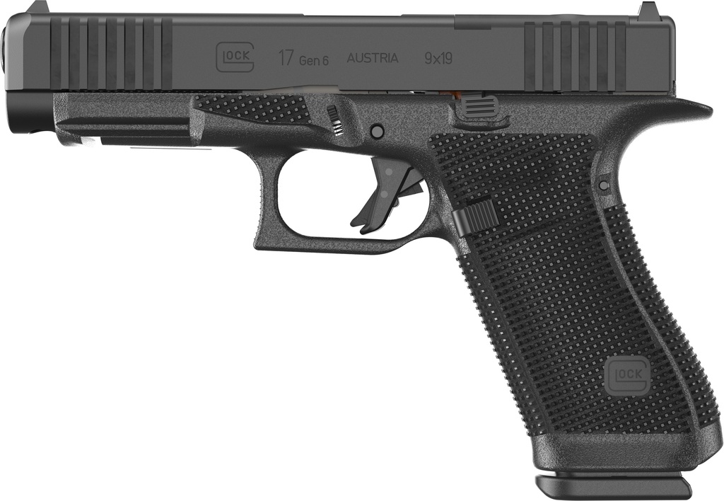 GLK P61750201       G17 G6 9MM ORS FXD         10R