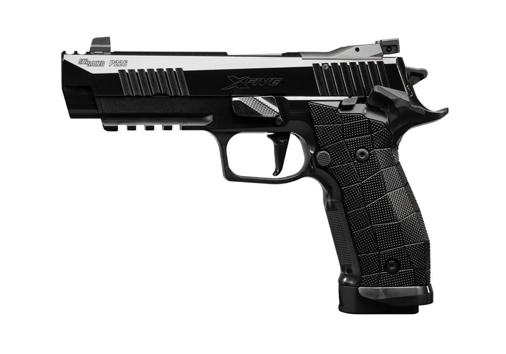 SIG SAUER 226X59CWRES P226  FULL SIZE FRAME 9MM LUGER 4.40" BLACK OPTIC READY/SERRATED STAINLESS STEEL SLIDE HIGH POLISH DLC GRIDLOK GRIP