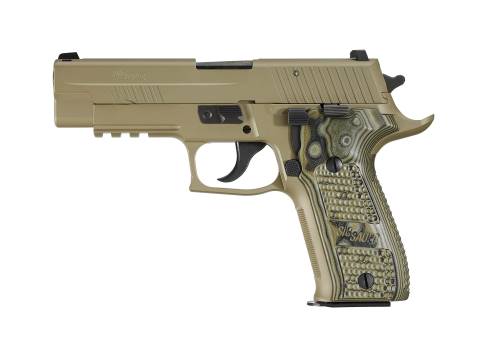 SIG SAUER 226R9SCPNCA P226 SCORPION *CA COMPLIANT 9MM LUGER 4.40" 10+1 FLAT DARK EARTH FLAT DARK EARTH HOGUE EXTREME G10 PIRANHA GRIP