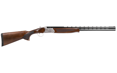GIRSAN  BALIKLI BLUE LABEL 28 BORE BREAK OPEN 2.50" 2RD 26" BLUE POLISHED OVER/UNDER VENT RIB BARREL, ENGRAVED SILVER ALUMINUM RECEIVER, FIXED TURKISH WALNUT STOCK, 5 MOBIL CHOKES