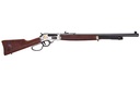 HENRY H010BGMC SPIRIT OF THE CORPS  45-70 GOV 4+1 22" BLACK OCTAGON BARREL, NICKEL ENGRAVED W/24K GOLD INLAY BRASS DRILLED & TAPPED RECEIVER, AMERICAN WALNUT STRAIGHT STOCK