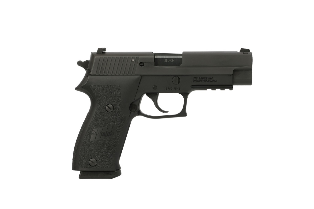 SIG SAUER 220R45BSSCA P220 FULL SIZE *CA COMPLIANT 45 ACP 4.40" 8+1 BLACK HARDCOAT ANODIZED ALUMINUM FRAME BLACK NITRON STAINLESS STEEL SLIDE WITH BLACK 1-PIECE ERGO GRIP