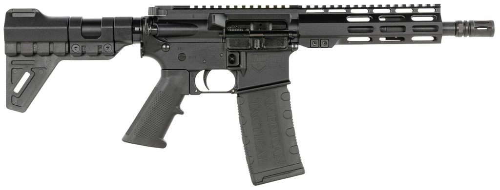 ATI ATIG15MS556ML7BL MILSPORT  5.56X45MM 30+1 7.50" THREADED BARREL, M-LOK HANDGUARD, BLACK ALUMINUM RECEIVER W/PICATINNY RAIL, BLACK POLYMER BLADE, BLACK POLYMER GRIP