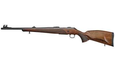 CZ-USA 07308 600+ LUX 30-06 SPRINGFIELD 5+1 20" BLACK NITRIDE THREADED BARREL, BLACK NITRIDE STEEL DRILLED & TAPPED RECEIVER, WALNUT FIXED STOCK