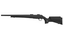 CZ-USA 07416 600+ ALPHA 6.5 CREEDMOOR 5+1 22" BLACK NITRIDE THREADED BARREL, BLACK NITRIDE ALUMINUM RECEIVER W/WEAVER RAIL, BLACK SOFT TOUCH FIXED POLYMER STOCK