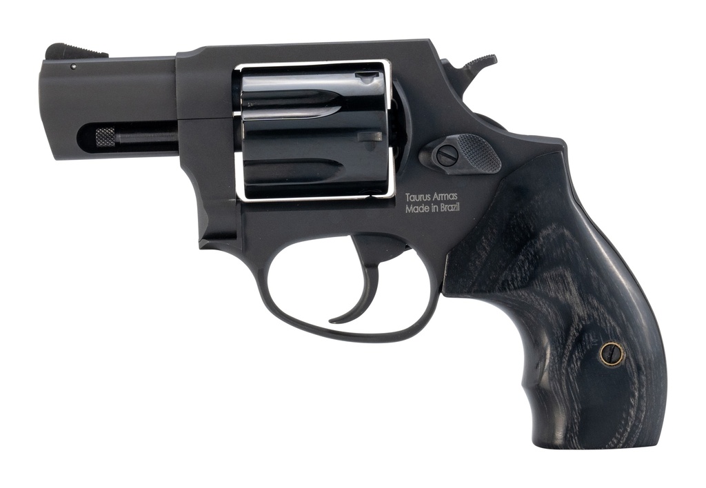 TAURUS 2-85623 856  SMALL 38 SPECIAL +P 6 SHOT 2" BLACK STAINLESS STEEL BARREL, CYLINDER & FRAME, TRANSFER BAR SAFETY, EXPOSED HAMMER