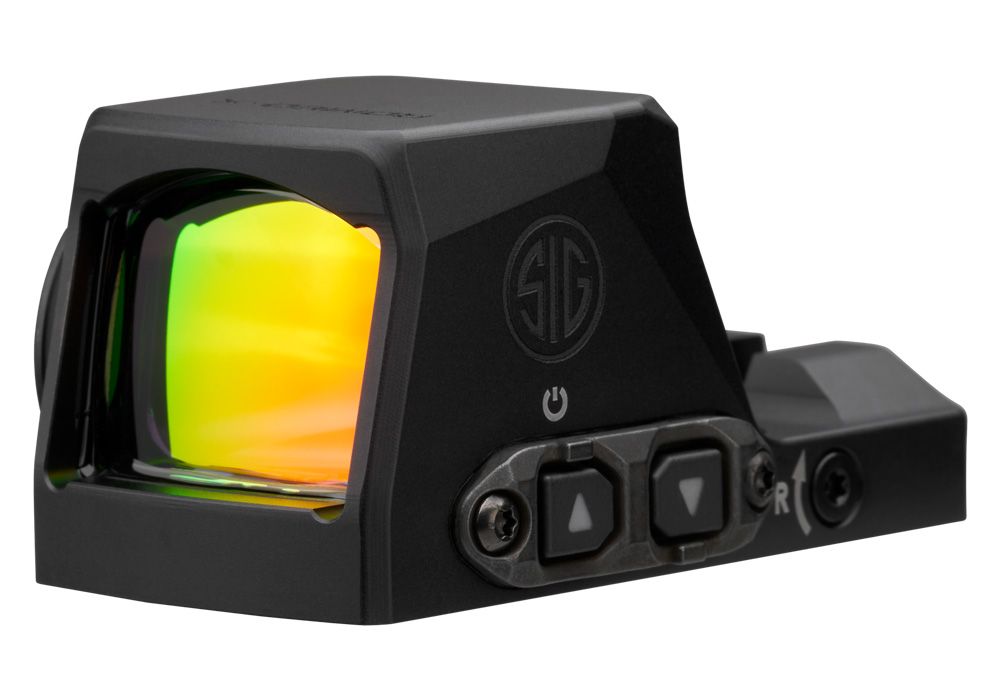 SIG SAUER ELECTRO-OPTICS SORX1080 ROMEO-X PRO BLACK 1X24MM 3MOA GREEN DOT RETICLE RX FOOTPRINT MOUNT