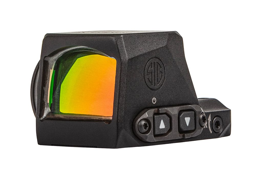 SIG SAUER ELECTRO-OPTICS SORX1270 ROMEO-X COMPACT BLACK 1X24MM ILLUMINATED GREEN CIRCLE W/DOT RETICLE RX FOOTPRINT MOUNT