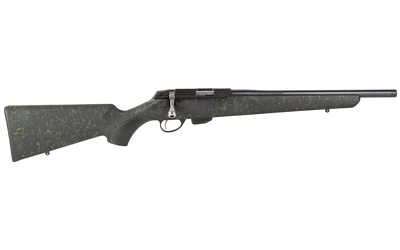 TIKKA JRT1XRT309SB T1X ROUGHTECH 17 HMR 10+1 16" BLUED THREADED BARREL, BLUED DRILLED & TAPPED RECEIVER, EMERALD ROUGHTECH SYNTHETIC STOCK, RIGHT HAND