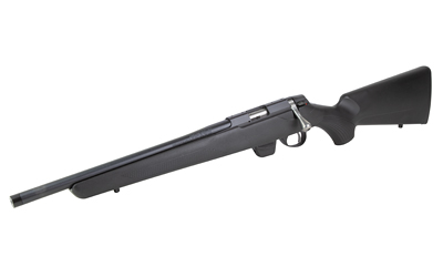 TIKKA JRT1X400 T1X ROUGHTECH 22 LR 10+1 20" BLUED THREADED BARREL, BLUED DRILLED & TAPPED STAINLESS STEEL RECEIVER, BLACK FIXED SYNTHETIC STOCK, LEFT HAND