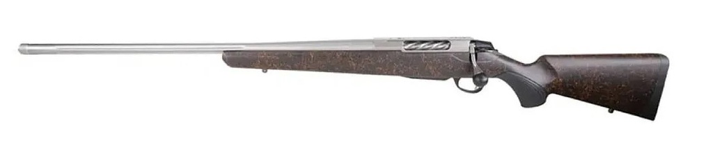 TIKKA JRTXRBS482 T3X ROUGHTECH 6.5 CREEDMOOR 3+1 24.30" STAINLESS FLUTED THREADED BARREL, STAINLESS STEEL DRILLED & TAPPED RECEIVER, EMBER ROUGHTECH SYNTHETIC STOCK, LEFT HAND