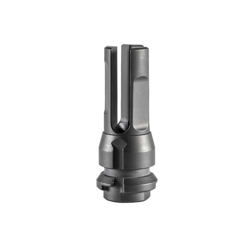 DEAD AIR DA307 KEYMO FLASH HIDER BLACK NITRIDE 4140 HT ALLOY STEEL 9/16"X24 LH THREADS 2.70" OAL 30 CAL