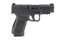 CANIK HG7885CA-N METE MC9LS *CA COMPLIANT 9MM LUGER 10+1 3.63" BLACK STEEL BARREL, BLACK NITRIDE STEEL SERRATED SLIDE, BLACK POLYMER FRAME W/PICATINNY RAIL, INTERCHANGEABLE BACKSTRAP GRIP