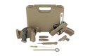 CANIK HG7884CAD-N METE MC9L *CA COMPLIANT 9MM LUGER 10+1 3.18" BLACK STEEL BARREL, DESERT CERAKOTE STEEL SERRATED SLIDE, FLAT DARK EARTH POLYMER FRAME W/PICATINNY RAIL, INTERCHANGEABLE BACKSTRAP GRIP