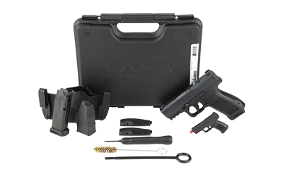 CANIK HG7884CA-N METE MC9L *CA COMPLIANT 9MM LUGER 10+1 3.18" BLACK STEEL BARREL, BLACK NITRIDE STEEL SERRATED SLIDE, BLACK POLYMER FRAME W/PICATINNY RAIL, INTERCHANGEABLE BACKSTRAP GRIP
