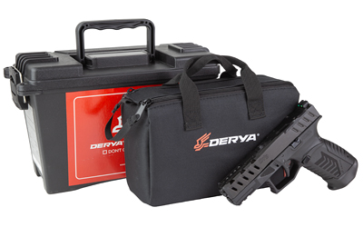 DERYA FIREARMS DY9.ISL.US DY9 ISLAND KIT 9MM LUGER 15+1 3.86" BLACK MELONITE STEEL BARREL, BLACK MELONITE STEEL OPTICS READY/SERRATED SLIDE, BLACK MELONITE POLYMER FRAME, RMR FOOTPRINT