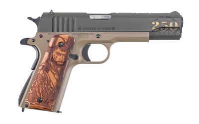 AUTO 1911BKOC15  ARMY 45ACP    5  7R 2TN/WD GRIPS