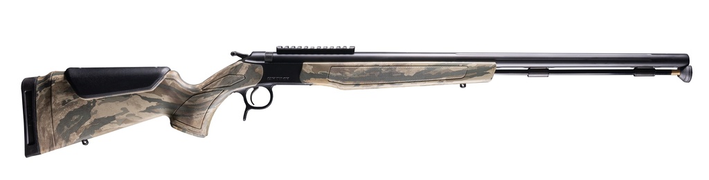 CVA PR2047NM OPTIMA  50 CAL 26" BLACK NITRIDE FLUTED BARREL, 0 MOA PICATINNY RAIL, BLACK STEEL RECEIVER, FIXED REALTREE LEGACY SYNTHETIC STOCK