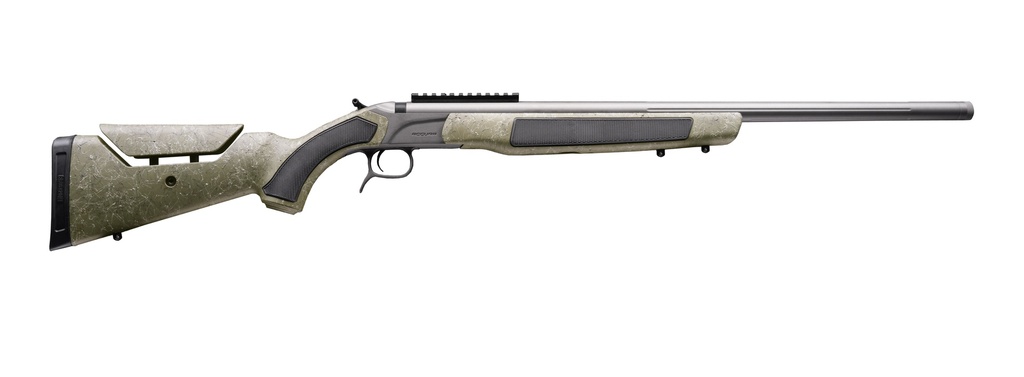 CVA PR3232NM ACCURA MR-X 45 CAL VARIFLAME 26" SNIPER GRAY CERAKOTE FLUTED THREADED BARREL, RECEIVER W/PICATINNY RAIL, ADJUSTABLE VEIL ALPINE SYNTHETIC STOCK