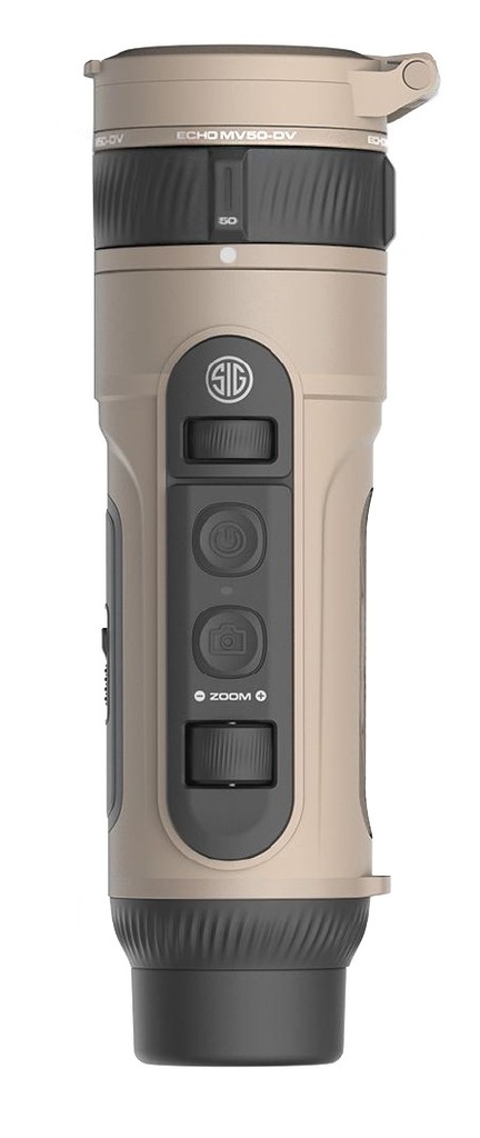 SIG SAUER ELECTRO-OPTICS SOEC42320 ECHO MV50-DV THERMAL MONOCULAR 1.5-24X50MM 640X512, 12 MICRONS, 50 HZ RESOLUTION