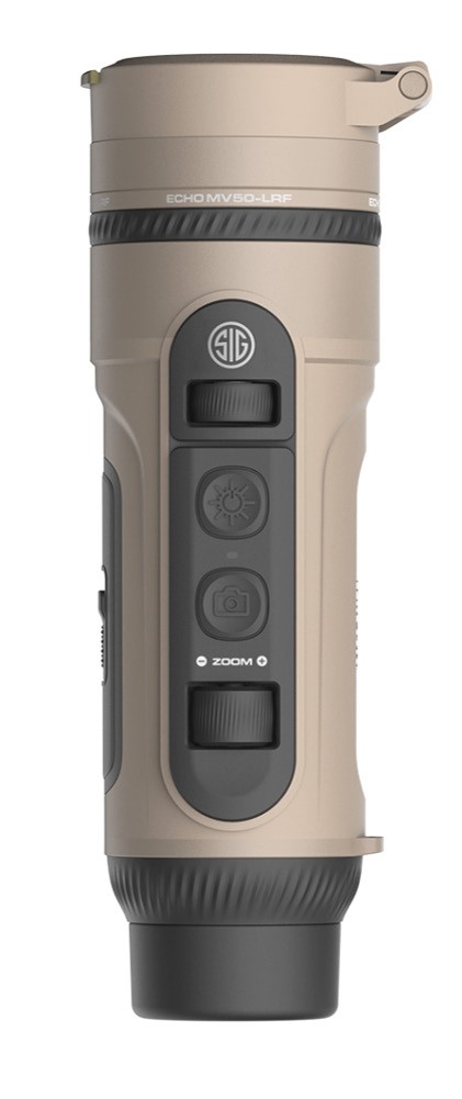 SIG SAUER ELECTRO-OPTICS SOEC42310 ECHO MV50-LRF THERMAL MONOCULAR 3-24X50MM 640X512, 12 MICRONS, 50 HZ RESOLUTION