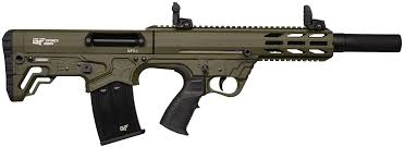 GFORCE ARMS GFY11220ODG GFY-1 USA 12 GAUGE SEMI-AUTO 3" 5+1 18.50" BLACK THREADED BARREL, OD GREEN CERAKOTE ALUMINUM RECEIVER W/PICATINNY RAIL, OD GREEN BULLPUP POLYMER STOCK, POLYMER GRIP