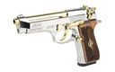 DERYA FIREARMS 10L.MELIK9.NG.TR MELIK  9MM LUGER 10+1 4.90" GOLD TIN STEEL BARREL, BLACK MELONITE SERRATED STEEL SLIDE,  BLACK ALUMINUM FRAME, BLACK POLYMER GRIP