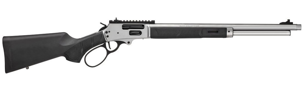 SMITH & WESSON 14204 1854  45-70 GOV 6+1 20" STAINLESS THREADED BARREL, STAINLESS STEEL RECEIVER W/PICATINNY RAIL, FIXED BLACK SYNTHETIC STOCK, THREAD PROTECTOR