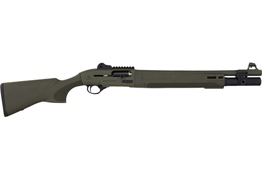 BERETTA USA J131M2CTT187G 1301 TACTICAL C MOD 2 12 GAUGE SEMI-AUTO 3" 7+1 18.50" OD GREEN STEEL BARREL, OD GREEN CERAKOTE PICATINNY RAIL RECEIVER, M-LOK HANDGUARDS, OD GREEN FIXED SYNTHETIC STOCK