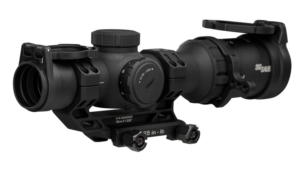 SIG SAUER ELECTRO-OPTICS SOTMC11002 TANGO-MSR  BLACK 1-10X 24MM ILLUMINATED BDC RETICLE