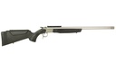 CVA CR4443 SCOUT  450 BUSHMASTER 1RD 22" BLUED THREADED BARREL, BLUED PICATINNY RAIL RECEIVER, STEALTH GRAY FIXED SYNTHETIC STOCK