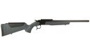 CVA CR4440 SCOUT  360 BUCKHAMMER 1RD 20" BLUED THREADED BARREL, BLUED PICATINNY RAIL RECEIVER, STEALTH GRAY FIXED SYNTHETIC STOCK