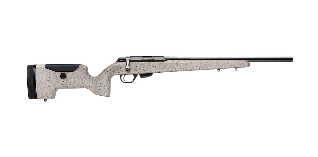 TIKKA JRT1XU300 T1X UPR 22 LR 10+1 20" BLACK THREADED BARREL, BLACK DRILLED & TAPPED STEEL RECEIVER, DESERT SAND TEXTURED FIXED CARBON FIBER/FIBERGLASS STOCK, RIGHT HAND