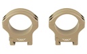WARNE 8521DE HYPERLITE  DARK EARTH CERAKOTE MAGNAFUSION ALLOY 34MM TUBE MAXIMA/WEAVER/PICATINNY