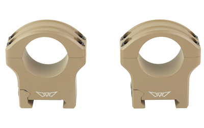 WARNE 8502DE HYPERLITE  DARK EARTH CERAKOTE MAGNAFUSION ALLOY 1" TUBE MAXIMA/WEAVER/PICATINNY