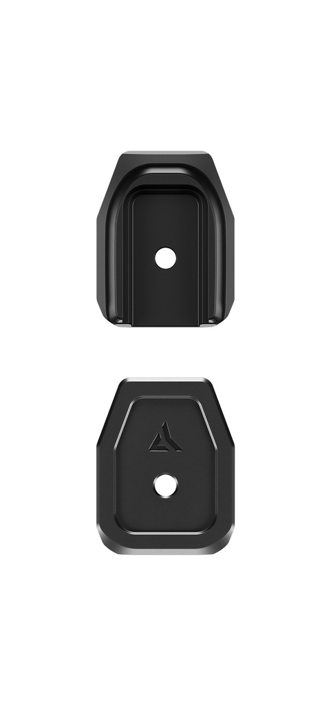 RADIAN WEAPONS R0896 BASEPAD  FITS GLOCK 43X/48 BLACK POLYMER 2 PACK