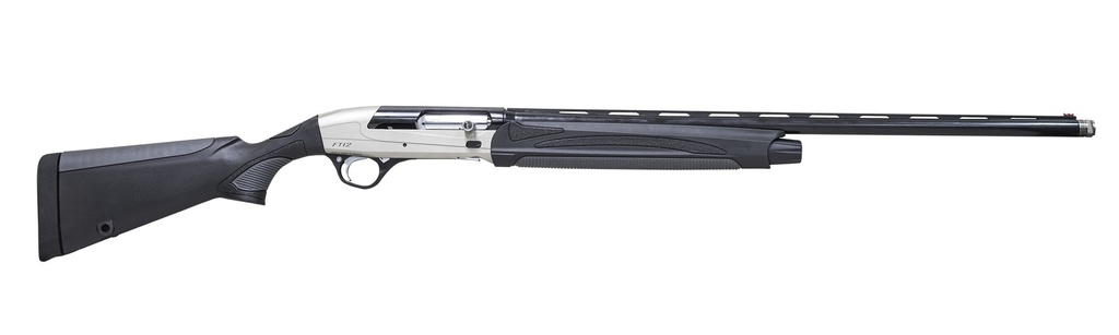 POINTER REXPFT12BS FT12 FIELD TREK FULL SIZE 12 GAUGE SEMI-AUTO 3" 5+1 28" GRAY CERAKOTE VENT RIB BARREL, GRAY CERAKOTE ALUMINUM RECEIVER, FIXED BLACK SYNTHETIC STOCK