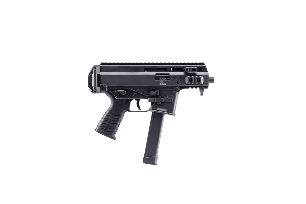 B&T FIREARMS BT-36045-G APC 9K PRO 9MM LUGER 30+1 4.30" BLACK THREADED BARREL, BLACK ALUMINUM/POLYMER FRAME, PICATINNY RAIL, BLACK POLYMER GRIP, M-LOK SLOTS, AMBIDEXTROUS, GLOCK MAG COMPATIBLE