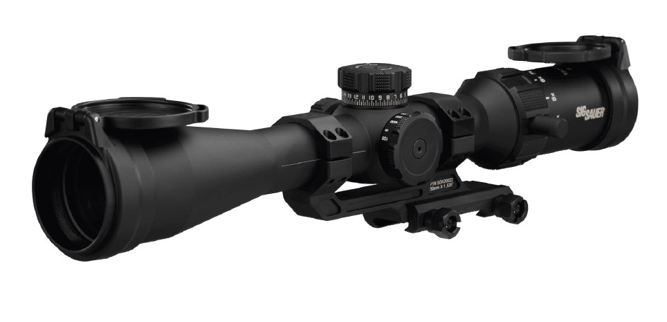 SIG SAUER ELECTRO-OPTICS SOTS44000 TANGO-SPR  BLACK 4-16X44MM, 30MM TUBE BDC-1 RETICLE