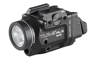 STREAMLIGHT 69466 TLR-8  BLACK ALUMINUM GLOCK 43X/48 1,000 LUMENS RED LASER