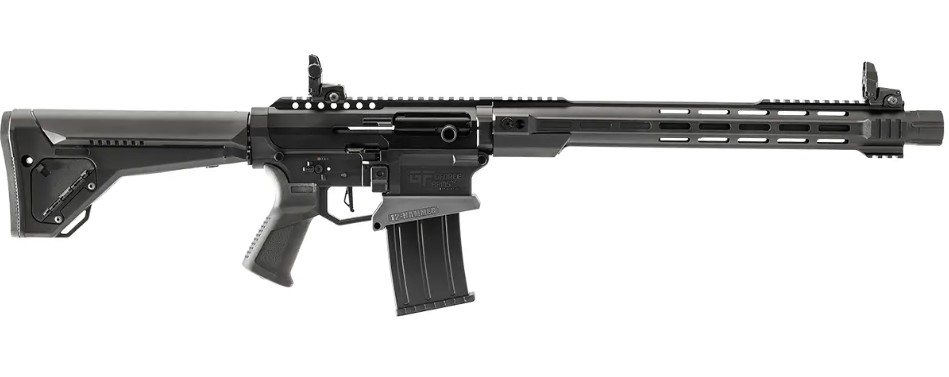 GFORCE ARMS GF12HMRB MKX3 12-HAMMER 12 GAUGE SEMI-AUTO 3" 5+1 18.50" BLACK STEEL BARREL, BLACK ANODIZED ALUMINUM RECEIVER, FIXED SYNTHETIC STOCK