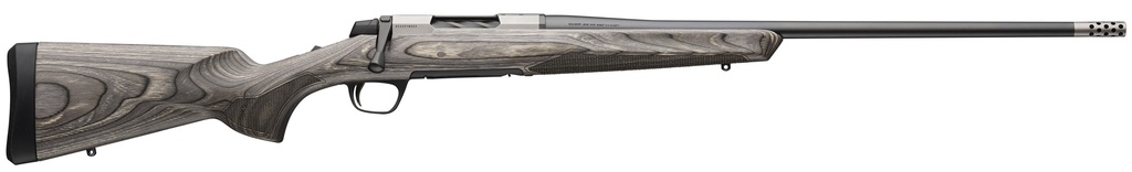 BROWNING 036092229 X-BOLT 2 HUNTER FULL SIZE 300 WIN MAG 3+1 26" MATTE BLUED THREADED SPORTER BARREL, DRILLED & TAPPED STAINLESS STEEL RECEIVER, FIXED GRAY LAMINATE STOCK, RADIAL MUZZLE BRAKE