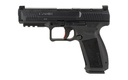 CANIK HG6826N METE SFT  9MM LUGER 10+1 4.46" BLACK NITRIDE STEEL BARREL, BLACK CERAKOTE OPTIC READY/SERRATED STEEL SLIDE, BLACK POLYMER FRAME W/PICATINNY RAIL, INTERCHANGEABLE BACKSTRAP GRIP