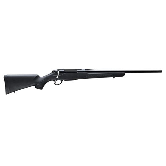 TIKKA JRTXE34122MT T3 LITE FULL SIZE 300 WSM 3+1 22.40" MATTE BLUED THREADED BARREL, BLUED DRILLED & TAPPED STEEL RECEIVER, FIXED BLACK SYNTHETIC STOCK, RIGHT HAND