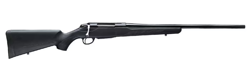 TIKKA JRTXE31220MT T3 LITE FULL SIZE 223 REM 3+1 20" MATTE BLUED THREADED BARREL, BLUED DRILLED & TAPPED STEEL RECEIVER, FIXED BLACK SYNTHETIC STOCK, RIGHT HAND